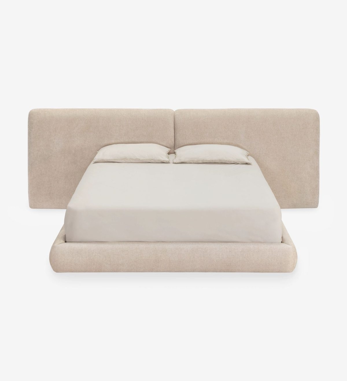 Cama moderna estofada